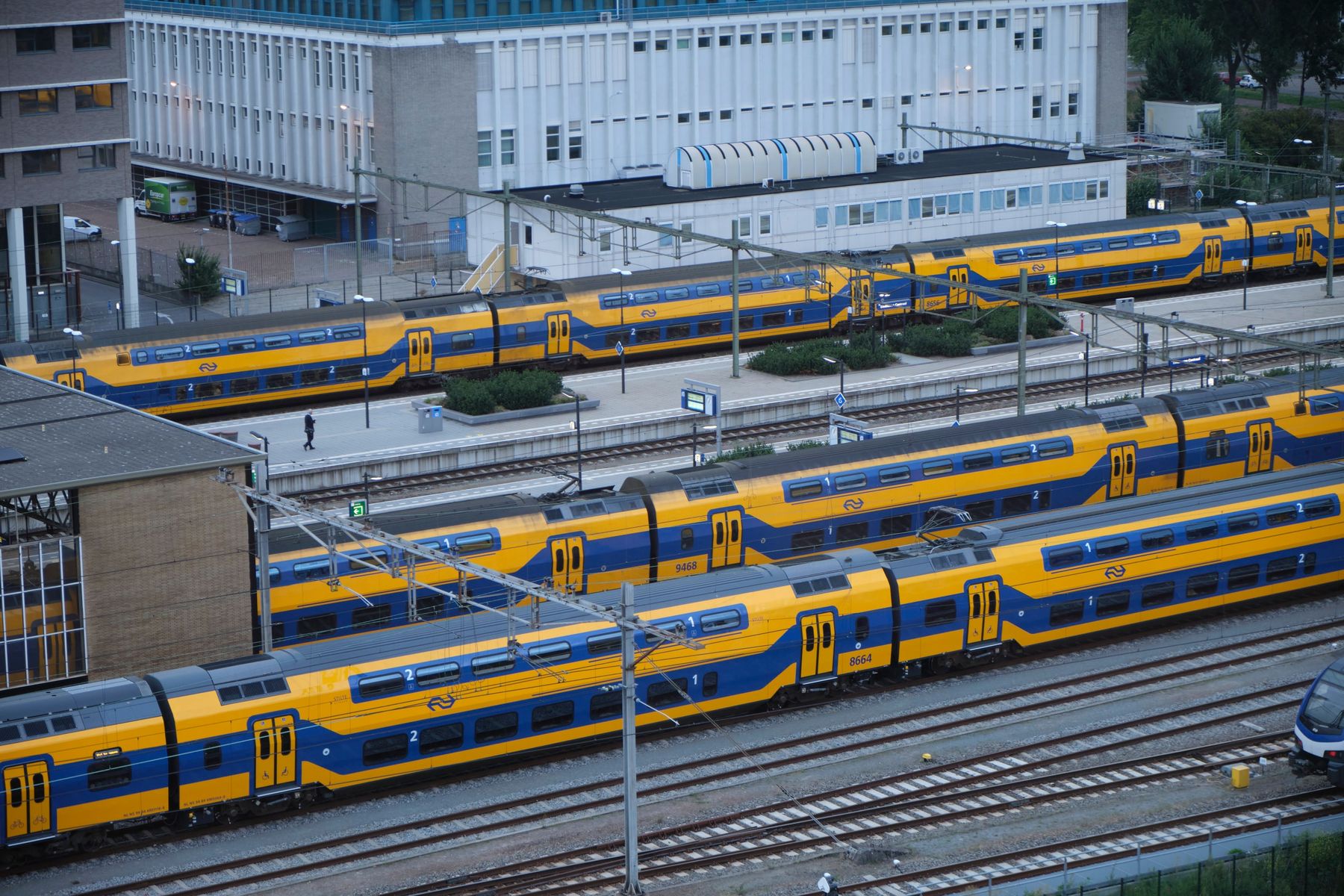 Eindhoven train station. Eindhoven train station.