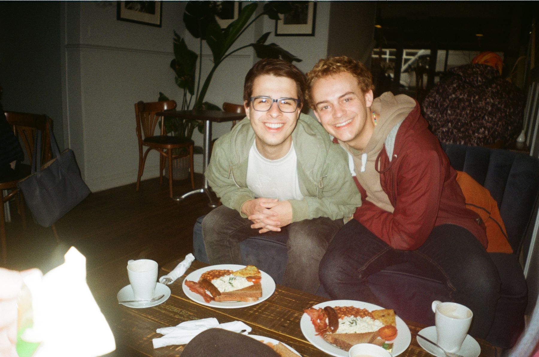 Chris and I, Eating