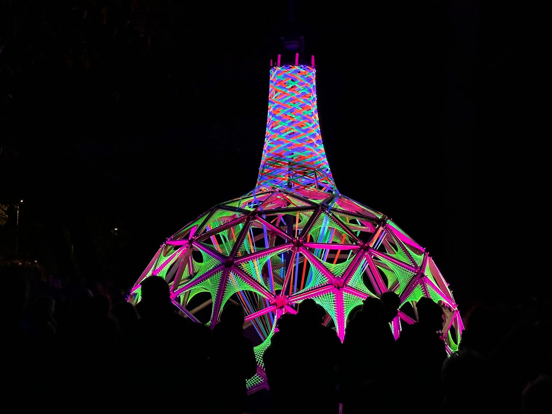 A random photo of GLOW to distract you for a bit Art Installation in Glow