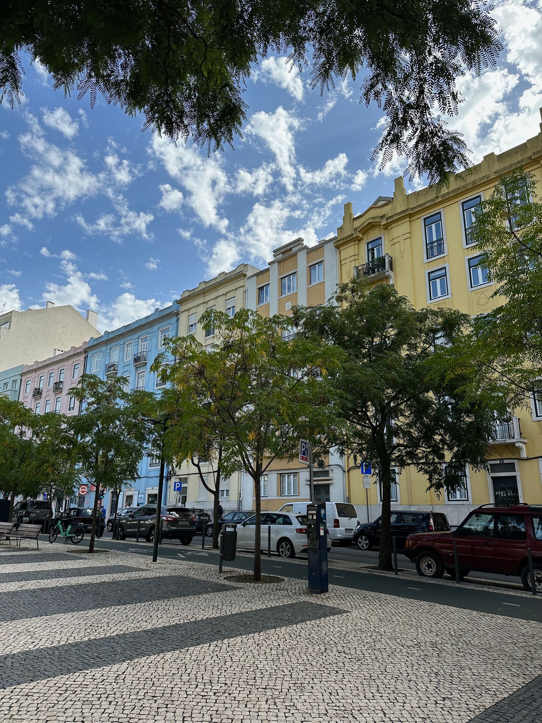 Av. Rovisco Pais, where I lived in Lisbon