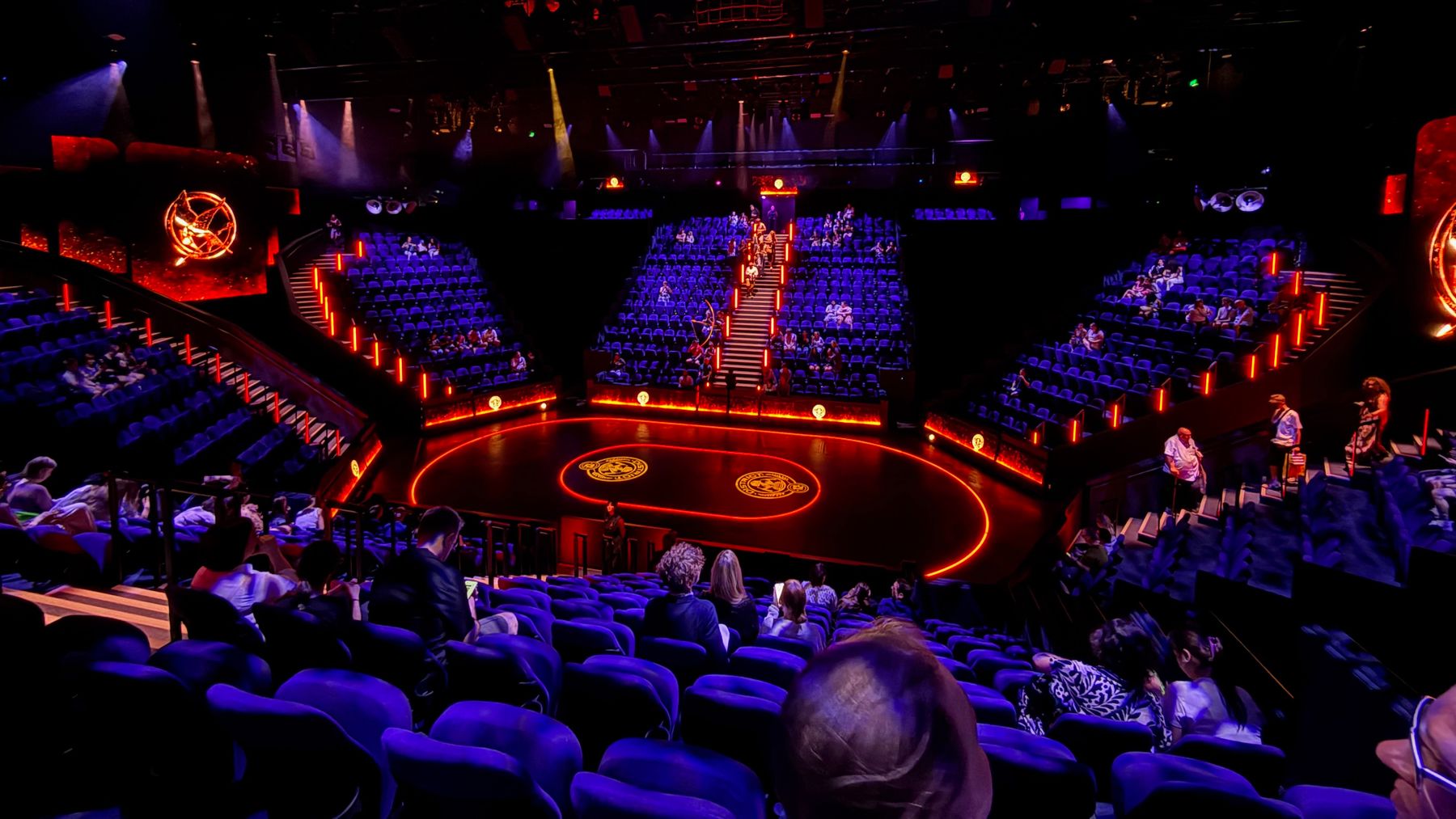 Staging of The Hunger Games On Stage